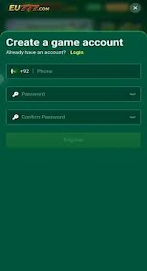 EU777 Game Register