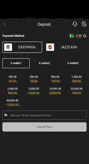 GGR678 Game Deposit